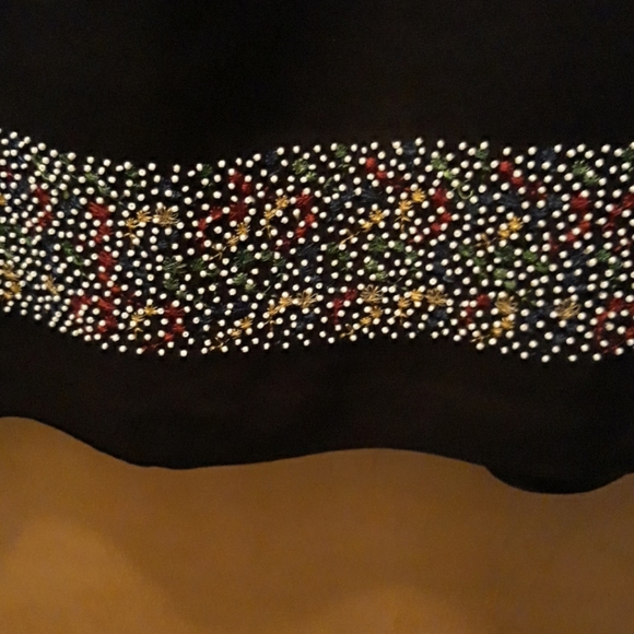 Black sleeveless linen dress - Picture 6 of 6